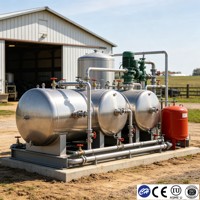 Réservoir d'eau horizontal en acier inoxydable 304, 1000-60000L, eau potable, eau industrielle, certifié ASME CE