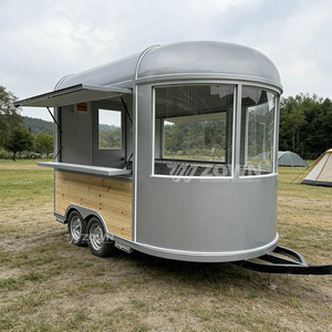 Stainless Steel Electric Towable Food <b>Trailer</b> Mobile Catering <b>Concession</b> <b>Trailer</b> Factory Direct CE Approved - Product Image 3