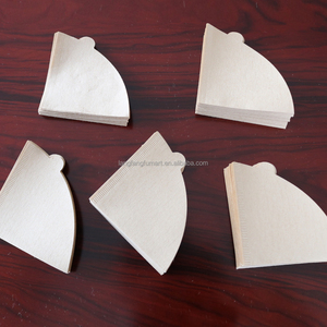 2025 Tùy Chỉnh Thân Thiện Với Môi 2-4 Ly Hình Nón Cà Phê Trắng Bộ Lọc Cấp Thực Phẩm Mới Màu Sắc Tự Nhiên Giấy Cà Phê Cung Cấp - Product Image 3