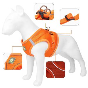 Adjustable Anti-Escape Cat Vest Harness Breathable Puppy Leads Kitten Pet Accessory for Outdoor Camping Comfortable Collar Leash - Product Image 3