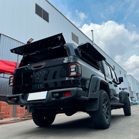 Capot de benne modulaire à profil bas avec plateforme supérieure et panneaux latéraux extensibles pour Jeep Gladiator 2019+