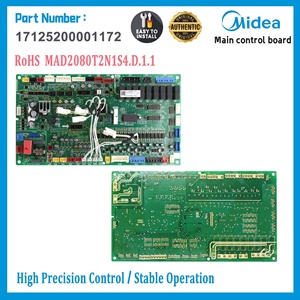 แผงวงจรควบคุมหลักภายในอาคาร Midea รุ่น 17125200001172 สำหรับเครื่องปรับอากาศศูนย์ข้อมูล MAD2080T2N1S4.D.1.1 อะไหล่ HVAC - Product Image 2