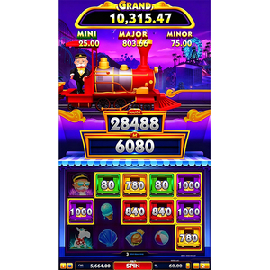 แผงวงจรเกมอาร์เคด Maker High RTP <span class=keywords><strong>MONOPOLY</strong></span> Express Pacific Station America สำหรับเครื่องเกมจอตั้ง - Product Image 1