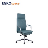 Chaise de bureau ergonomique réglable et pivotante pour directeur et personnel, idéale pour les salles de conférence - Fabrication EGROspace