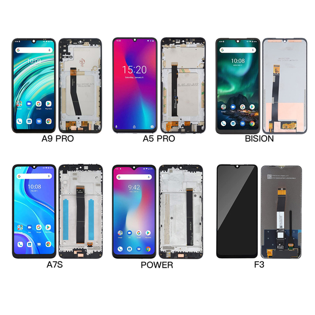 OLED Lcd Manufacturer for Umidigi LCD for Umidigi ONE 1 S2 S5 A3 A3S A5 A7 A9 S2 Pro A7S A11S A13 5S F2 Bison R Touch Lcd Screen