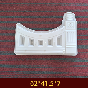 Bordure de clôture de jardin décorative extérieure Moule en béton préfabriqué en plastique PP Produit ménager <span class=keywords><strong>pour</strong></span> <span class=keywords><strong>poteau</strong></span> d'escrime - Product Image 6