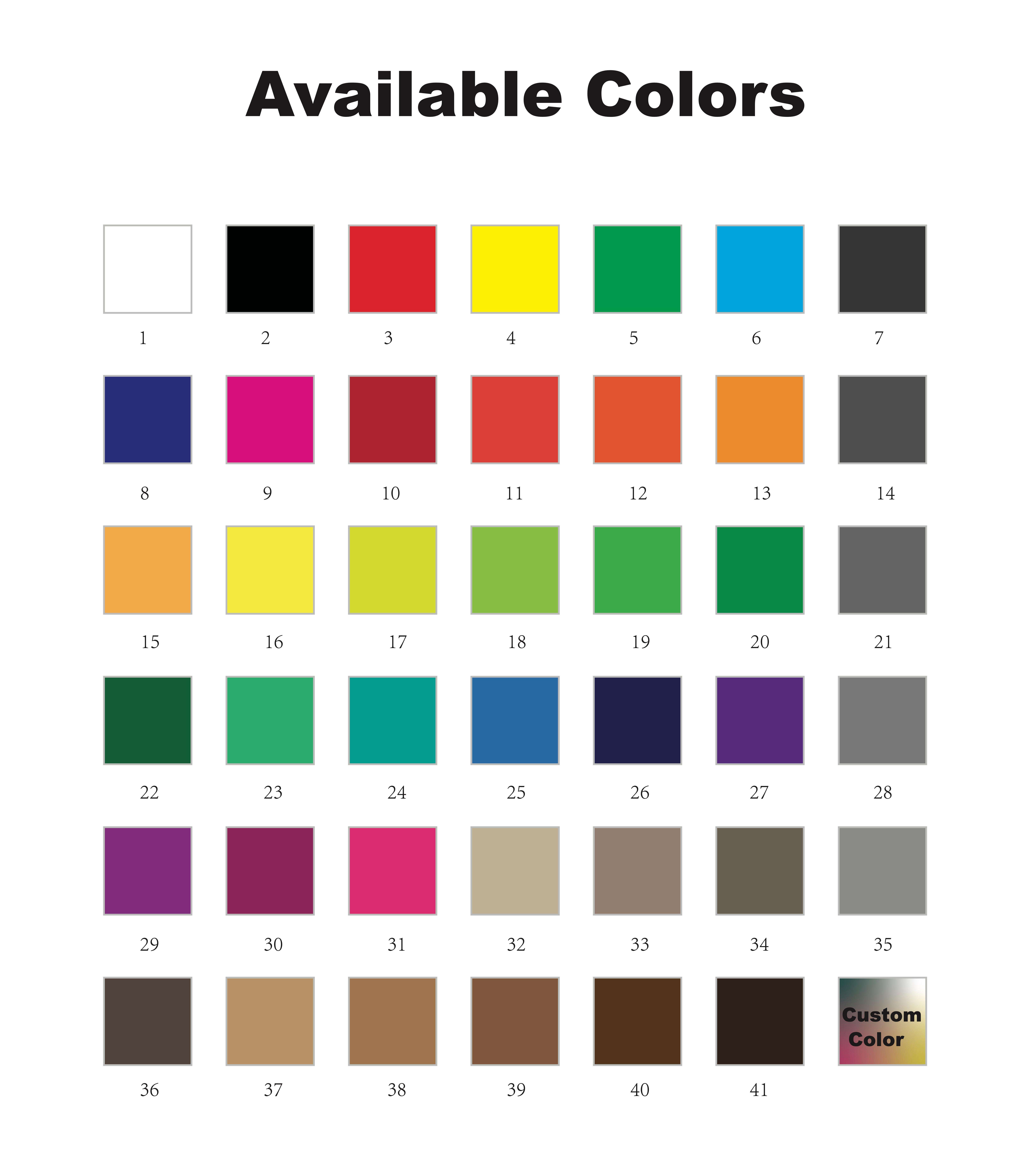 Colores Personalizados