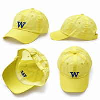 Casquettes ajustées unisexes pour enfants ZG Quality 6 panneaux style hip-hop en polyester, broderie de logo personnalisée, streetwear