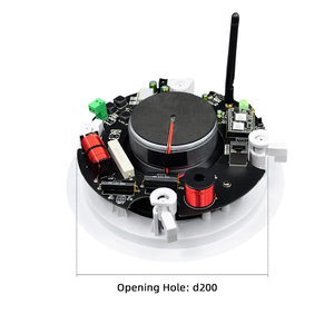 Un altavoz principal más tres altavoces secundarios Digital Class-D WiFi Montaje en pared Audio inteligente Reproductor de <span class=keywords><strong>música</strong></span> Altavoces de techo - Product Image 4