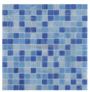 <span class=keywords><strong>Retro</strong></span> mavi cam mozaik fayans banyo mutfak balkon yüzme havuzu lavabo küçük parçacık duvar ve yer karoları - Product Image 2