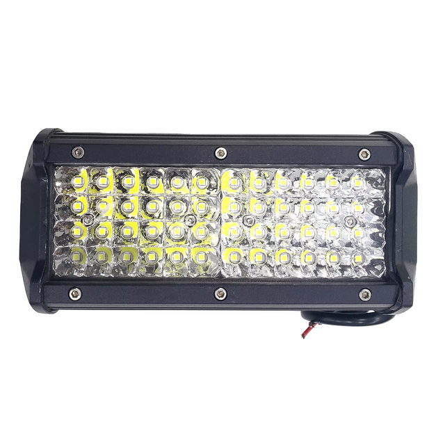 Led Spotlight 4x4 Rows 7Inch 144W LED Work Light Bar for Offroad SUV Driving Fog Light Truck Trailer Boat 7inch Truck