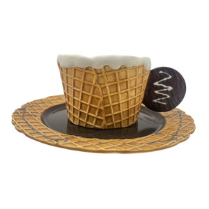 Lovely Biscuit Shaped Color Unique With Handle Coffee <b>Cups</b> Ceramic <b>Turkish</b> Coffee <b>Cup</b> Ceramic Mug for Afternoon <b>Tea</b> Breakfast - Product Image 3