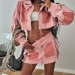 Y2k donna <span class=keywords><strong>Shorts</strong></span> estrema <span class=keywords><strong>Micro</strong></span> Mini aderente gonna Cargo in Denim con tasca - Product Image 6