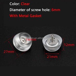 Trực tiếp nhà sản xuất cung cấp chất lượng cao rõ ràng Silicone PVC chân đồ nội thất tiêm đúc PC thiết bị điện tử sản phẩm cao su - Product Image 3