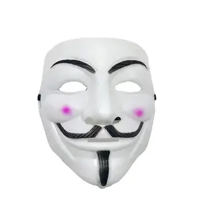 Hacker Mask V pour Vendetta Mask Wholesale Halloween Cosplay Costume Party Props masque