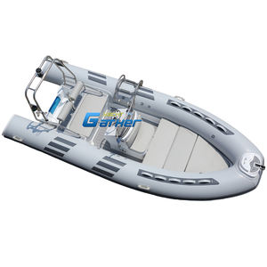 Approbation CE 480cm Hypalon/PVC RIB 480 <span class=keywords><strong>Bateau</strong></span> <span class=keywords><strong>Semi</strong></span> <span class=keywords><strong>Rigide</strong></span> En Fiber De Verre Gonflable Sport RIB <span class=keywords><strong>Bateau</strong></span> Pêche À Grande Vitesse RIB480C - Product Image 6