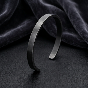 Yunnique Viking - Brazalete Ajustable de Acero Inoxidable para Hombre, Estilo Minimalista, Sólido, Duradero, Retro, de Alta Calidad, Certificado, Joyería de Regalo - Product Image 1