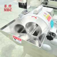 MBC Industriële Automatische Driedimensionale Snijmachine voor het Snijden van Groenten in Blokjes (radijs, bieten, aardappel, wortel, ui, taro)
