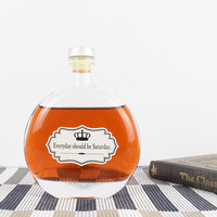 Bouteille de vin de fruits en verre Offre Spéciale 250ML 500ML avec bouchon Cokr pour jante de vodka à liqueur