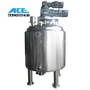 Tanque Mezclador Industrial de 100L/500L para Productos Químicos, Champú, Jabón Líquido para Manos, Jabón Líquido para Platos, Máquina para Hacer Jabón con Ruedas - Product Image 5