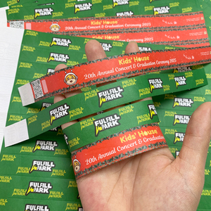 Pulsera de Papel Tyvek Dupont Imprimible, Económica y de Entrega Rápida, Pulsera Tyvek para Eventos y Parques Temáticos - Product Image 2