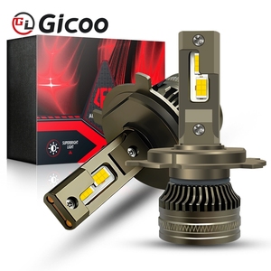 Ampoules LED pour phares de voiture K15 12V 24V H1 H3 H4 H7 H11 9005 9006, feux antibrouillard, mini taille, petit ventilateur, éclairage automobile pour voiture Canbus - Product Image 1