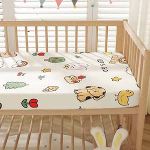 Neugeborene <span class=keywords><strong>Baby</strong></span> bettlaken Bedruckte und solide Bettlaken abdeckung für <span class=keywords><strong>Baby</strong></span> Stuben wagen Kinder bettwäsche - Product Image 6