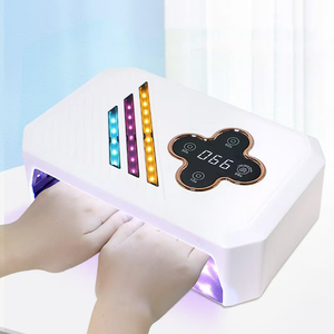 Four Leaf Clover UV LED Nail Lamp High Power Fast Drying Gel <b>Polish</b> Curing Light <b>Plastic</b> Professional Manicure Equipment - Product Image 1