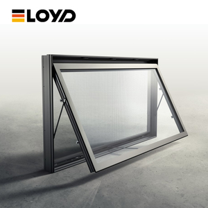 Eloyd ngoài trời nhôm casement mái hiên cửa sổ treo trên cho phòng ngủ bên ngoài hoặc sử dụng ngoài trời <span class=keywords><strong>louver</strong></span> loại rèm cư trú - Product Image 5