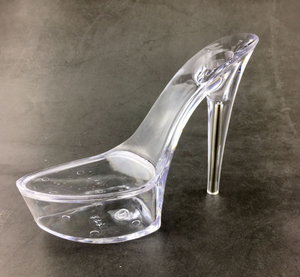 Semelle de chaussure à talon haut transparente en ABS/PC HT-9186, hauteur du talon 13/15/17/20 cm, taille 35-41, semelle plateforme pour la fabrication de sandales pour femmes - Product Image 2