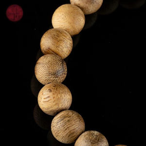 <b>Cheap</b> Price Natural Wood Bead <b>Bracelet</b> Handmade Round Wooden Beads Elastic <b>Bracelet</b> for <b>Men</b> Women Wholesale Price From Vietnam - Product Image 2
