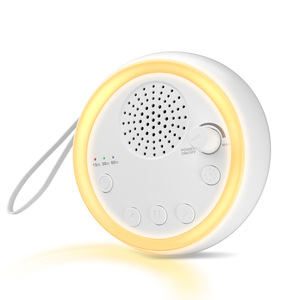 White Noise Sleep Aid Warm <b>Light</b> <b>Night</b> <b>Light</b> 16 Sound Sources Three Timer Settings LED Round Manual Button USB Powered - Product Image 5