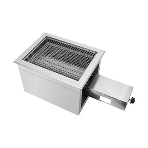 Barbecue à gaz portable <span class=keywords><strong>de</strong></span> style coréen pour usage commercial et camping en extérieur, avec allumage électronique intégré en acier inoxydable – Vente en gros usine - Product Image 6