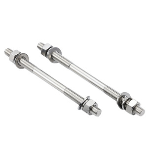 Eight Directions Stainless Steel Double-Ended Threaded Rod M14 M16 M18 M24 Metric Right Hand Grade B Level 5.8 - Product Image 1