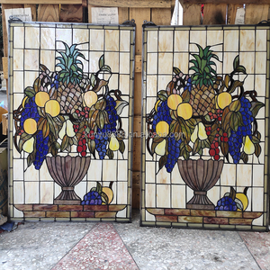 Panel de Vidrio Artístico Teñido Personalizado para Colgar en la Ventana, Diseño de Frutas, Grosor Sólido de 5 mm, Atrapasueños para Sala de Estar, Gimnasio, Comedor - Product Image 2