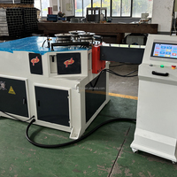 Machine automatique de cintrage de tubes en acier inoxydable CNC pour serres, sept rouleaux, trois rouleaux