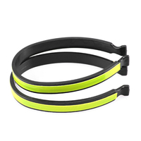 Nouveauté : Accessoires de cyclisme mis à jour, pantalon de sécurité réfléchissant avec clip et bandes réfléchissantes élargies