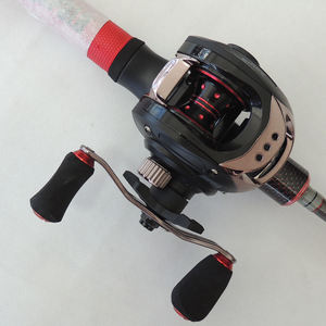 双赢家7英尺快速中型重型动力棒纯碳2节10-17磅和铸造卷轴组合钓鱼全套灰色 - Product Image 3