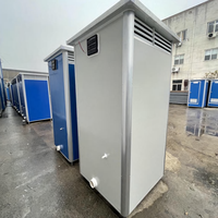 Toilettes portables temporaires pour champs pétrolifères, personnalisables, installation rapide, panneaux sandwich préfabriqués, toilettes modulaires portables