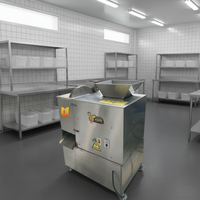 Diviseuse de pâte automatique, machine à découper la pâte électrique industrielle pour hot-dogs, ligne de production continue en usine