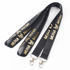 Logotipo personalizado nombre Tarjeta <span class=keywords><strong>de</strong></span> Identificación médico enfermera cordones con cordón liso titular - Product Image 2