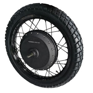 Moteur de roue de vélo électrique <span class=keywords><strong>QS</strong></span> <span class=keywords><strong>273</strong></span> 8000w 3.<span class=keywords><strong>5T</strong></span> Super Speed avec pneu et chambre à air 3.0 - Product Image 1
