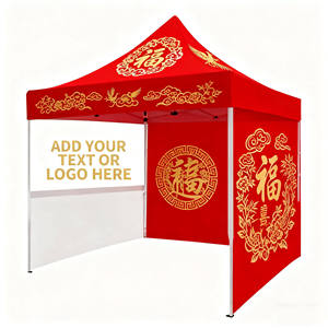 Carpa Plegable Económica con Impresión Personalizada para Publicidad, Exposiciones y Ferias Comerciales - Product Image 2