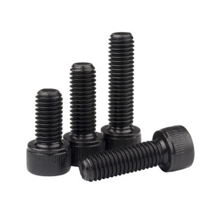 สกรูหัวจม DIN912 316L สกรูหัวหกเหลี่ยมหกเหลี่ยมหกเหลี่ยม M3 A4สีดำหกเหลี่ยม - Product Image 2