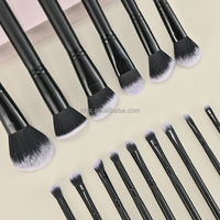 Bk1A — pinceau de maquillage professionnel, logo personnalisé de luxe, pour maquillage cosmétique, logo personnalisé, logo gratuit pour échantillon gratuit, modèle Vegan
