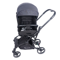 Nouveau design premium siège de landau amovible pliable poussette pour bébé jeune mode landau élégant