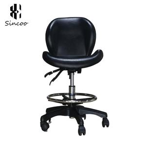 Salon Furniture Manufacturer Master Chair <b>Adjustable</b> Hydraulic Pump Pedicure Foot <b>Stools</b> with Wheels Beauty Technician Chair - Product Image 4