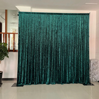 2026 Profesional Ramah Lingkungan Produk Terbaru Tirai Beludru Crushed Lepas Pasang untuk Pesta Pernikahan Warna Putih Lvory