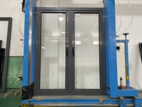 Ventana Abatible de Aluminio y Vidrio de Diseño Moderno Personalizado AMJ, Diseños Modernos, Ventanas de Panel Doble para el Hogar, Ventana Abatible de Aluminio