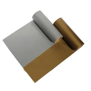 Aebo Fabriek Gouden Zilveren Thermische Transfer Lint Kleur Wax Voor Citizen 110Mm * 300M